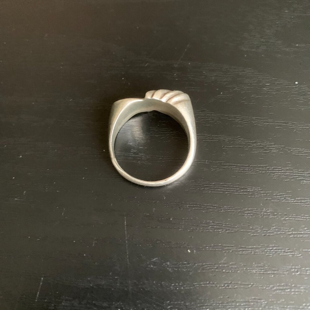 Sterling Abstract Ring - Picture 4 of 8